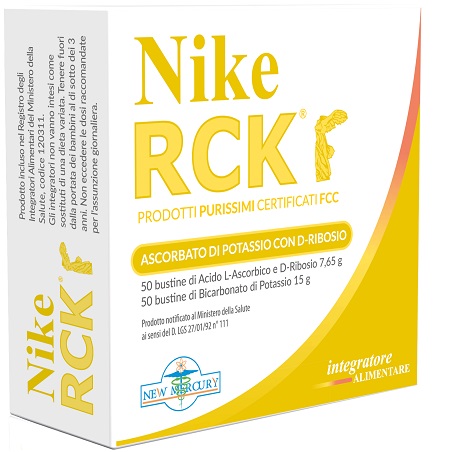 NIKE RCK ASCORBATO POTASSIO + RIBOSIO 100 BUSTINE 22,65 G - farmanauta.it