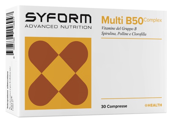 MULTI B50 COMPLEX 30 COMPRESSE DA 1200 MG - farmanauta.it
