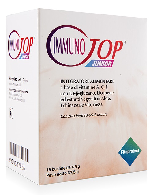 IMMUNOTOP JUNIOR 15 BUSTINE 4,5 G - farmanauta.it