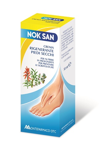 NOK SAN CREMA RIGENERANTE PIEDI SECCHI 50 ML - farmanauta.it