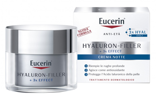 EUCERIN CREMA HYALURON-FILLER NOTTE 50 ML - farmanauta.it
