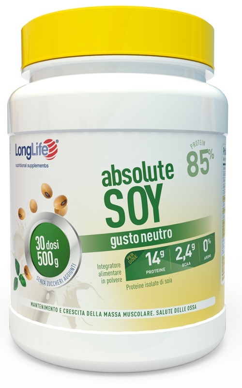 LONGLIFE ABSOLUTE SOY 500 G - farmanauta.it