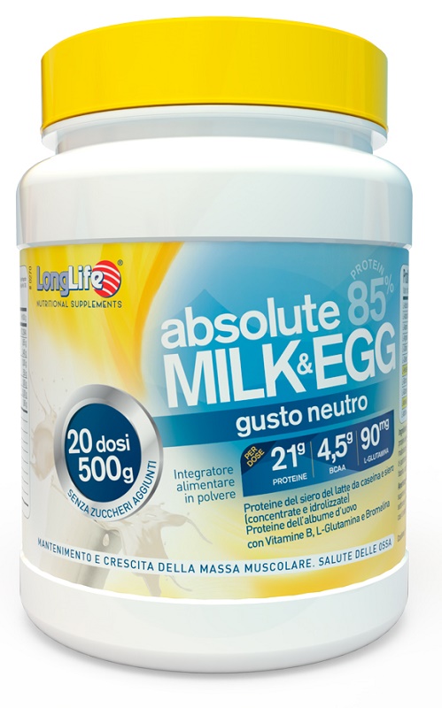 LONGLIFE ABSOLUTE MILK EGG 500 G - farmanauta.it