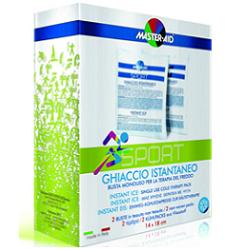 GHIACCIO ISTANTANEO MASTER-AID SPORT PER TERAPIA DEL FREDDO 2 PEZZI - farmanauta.it