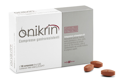 ONIKRIN 30 COMPRESSE - farmanauta.it