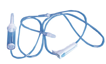DEFLUSSORE PER INFUSIONE SENZA AGO CON PUNTO INFUSIONE A 7 CON ROLLER E FILTRO SOLUZIONE - farmanauta.it