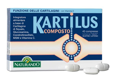 KARTILUS COMPOSTO 40 COMPRESSE - farmanauta.it