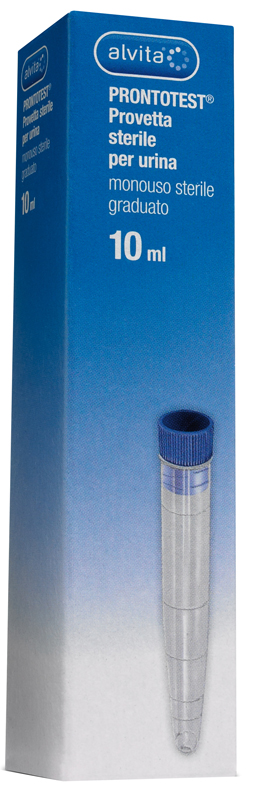 ALVITA PRONTOTEST CONTENITORE URINE PROVETTA 10 ML - farmanauta.it