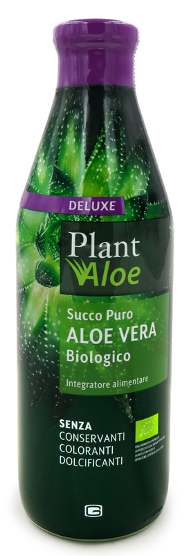 PLANTALOE ALOE VERA DELUXE BIO 1 LITRO - farmanauta.it