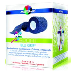 BENDA ELASTICA AUTOBLOCCANTE MASTER-AID BLUGRIP 8X4,5 - farmanauta.it