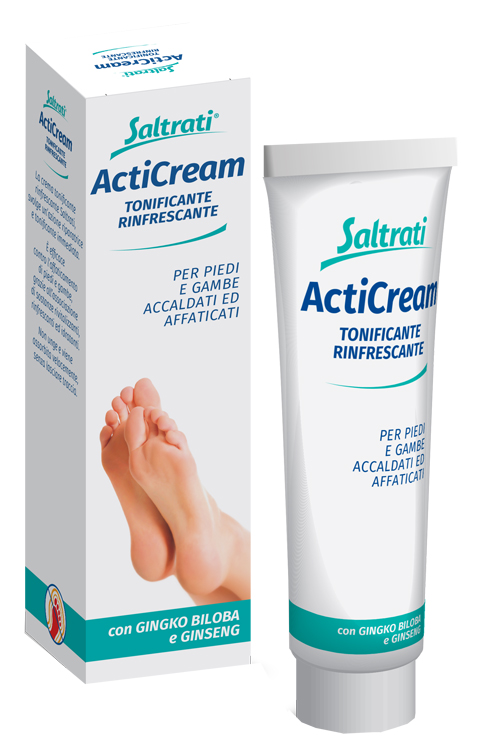 SALTRATI ACTICREAM TONIFICANTE RINFRESCANTE PER PIEDI E GAMBE 100 ML - farmanauta.it