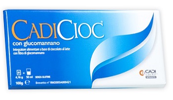 CADICIOC TAVOLETTA LATTE CON GLUCOMANNANO 100 G - farmanauta.it