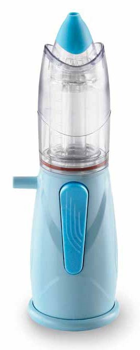 AEROSOL PER ALTE VIE RESPIRATORIE RINOWASH COLORE AZZURRO CON CAMPANA UNIVERSALE - farmanauta.it