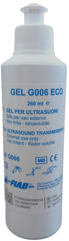 GEL PER APPARECCHI AD ULTRASUONI 260 ML - farmanauta.it
