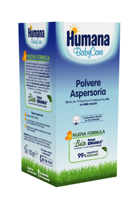 HUMANA BABY CARE POLVERE ASPERSORIA 150 G - farmanauta.it