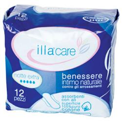 ILLA CARE ASSORBENTE NOTTE EXTRA 12 PEZZI - farmanauta.it