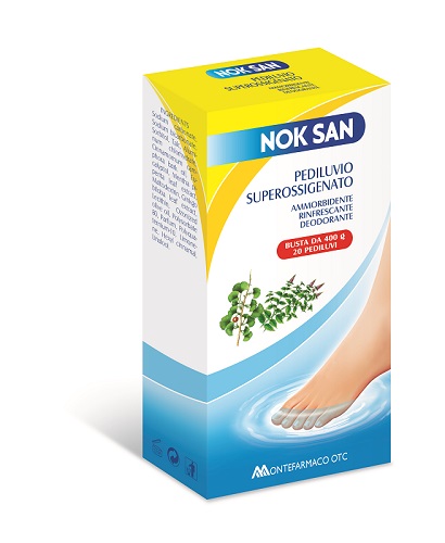 NOK SAN PEDILUVIO SUPEROSSIGENATO 400 G - farmanauta.it