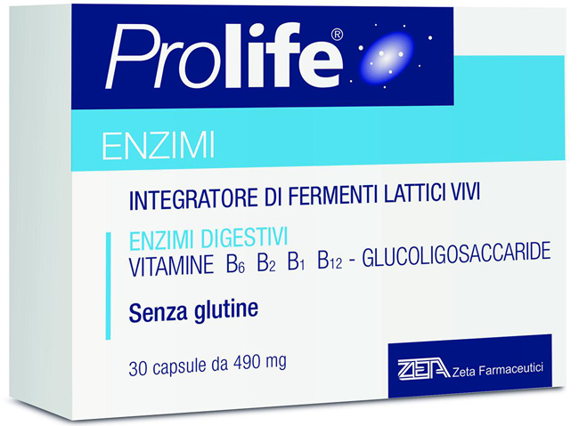 PROLIFE ENZIMI 30 CAPSULE - farmanauta.it