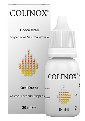 COLINOX SOSPENSIONE GASTROFUNZIONALE GOCCE OROSOLUBILI TRATTAMENTO METEORISMO AEROFAGIA COLICHE GASSOSE 20 ML - farmanauta.it