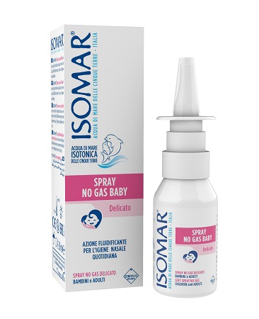 ISOMAR SOLUZIONE ACQUA MARE BABY SPRAY NO GAS 30ML - farmanauta.it