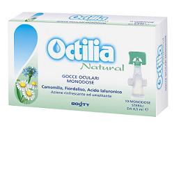 OCTILIA NATURAL GOCCE OCCHI IRRITATI E ARROSSATI 10 FLACONCINI MONODOSE 0,5 ML - farmanauta.it