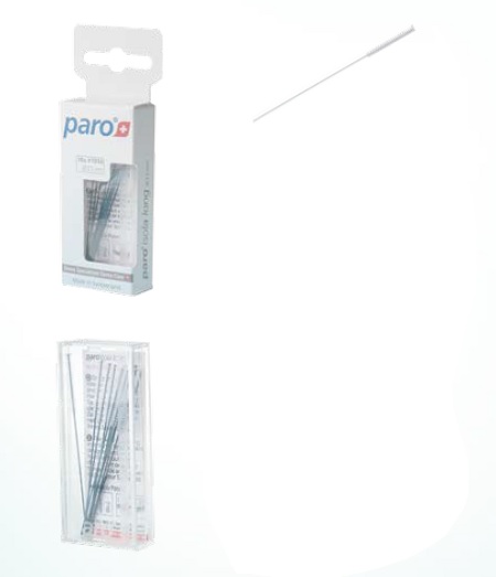 PARO 7-1012 ISOLA LONG SCOVOLINO INTERDENTALI XXX-FINE BIANCO CILINDRICO DIAMETRO 1,9 MM - farmanauta.it