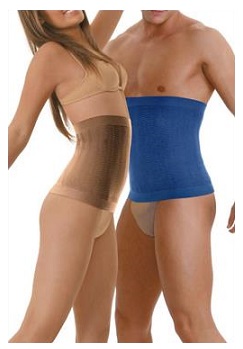 SILVER WAVE ABDOMINAL BAND NERO ML - farmanauta.it