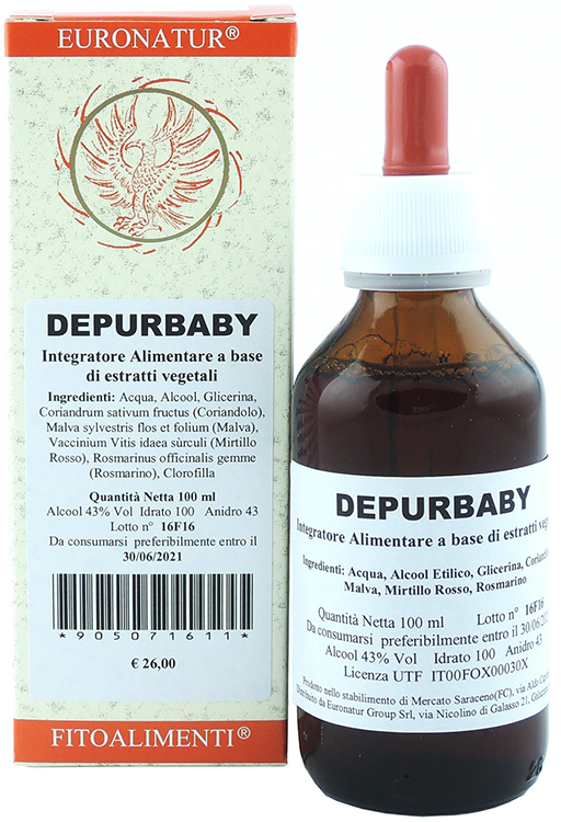 DEPURBABY GOCCE 100 ML - farmanauta.it