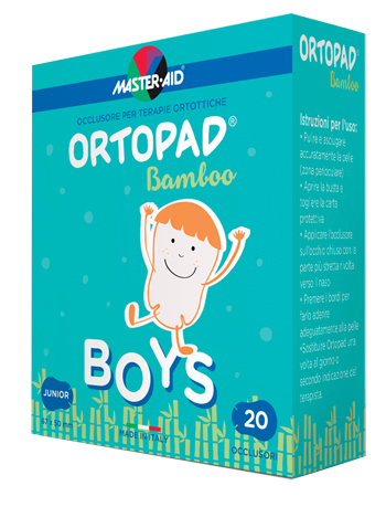 CEROTTO OCULARE PER ORTOTTICA ORTOPAD BOYS M 5,4X7,6 20 PEZZI - farmanauta.it