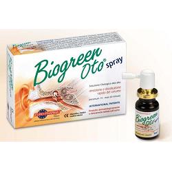 SOLUZIONE OTOLOGICA BIOGREEN OTO SPRAY RIMOZIONE E DISSOLUZIONE CERUME 13 ML - farmanauta.it