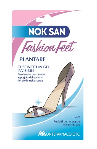 NOK SAN FASHION CUSCINETTO GEL PLANTARE - farmanauta.it