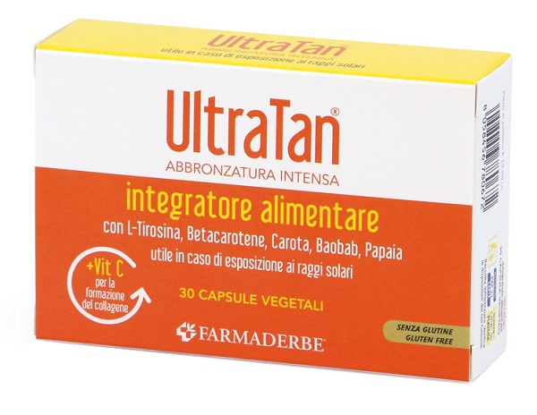 ULTRA TAN INTEGRATORE 30 CAPSULE - farmanauta.it