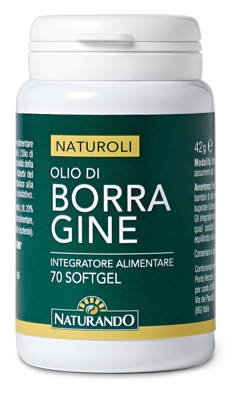 I NATUROLI OLIO DI BORRAGINE 70 CAPSULE - farmanauta.it