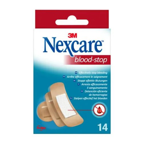 CEROTTO PREPARATO EMOSTATICI NEXCARE BLOOD STOP 14 PEZZI - farmanauta.it