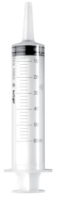 SIRINGA STERILE MONOUSO 60ML CONO CATETERE CENTRALE INJ-LIGHT SENZA AGO 1 PEZZO - farmanauta.it