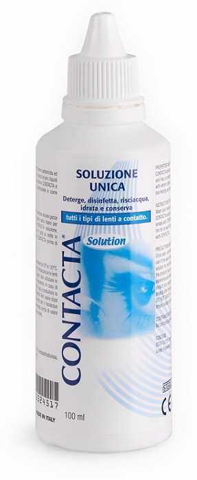 SOLUZIONE UNICA ISOTONICA CONTACTA 100ML - farmanauta.it