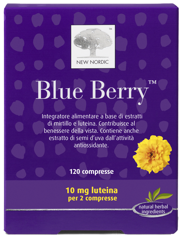 BLUE BERRY 120 COMPRESSE - farmanauta.it