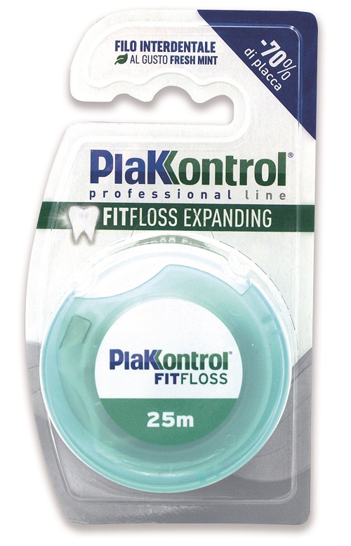 PLAKKONTROL FIT FLOSS FILO 25 M - farmanauta.it