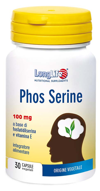 LONGLIFE PHOS SERINE 30 CAPSULE - farmanauta.it