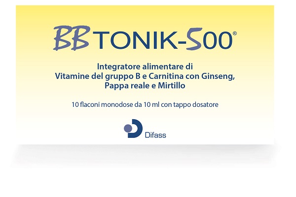 BBTONIK 500 10 FLACONCINI 10 ML - farmanauta.it