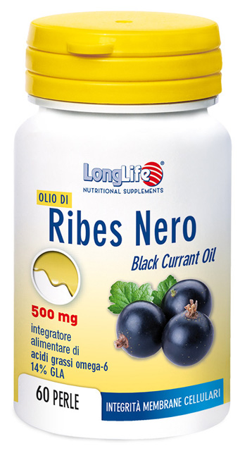 LONGLIFE OLIO RIBES NERO 60 PERLE - farmanauta.it
