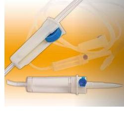 DEFLUSSORE PER INFUSIONE CON AGO STERILIZZATO CON OSSIDO DI ETILENE CON ROLLER APIROGENO CURAIN MONOUSO 1 PEZZO - farmanauta.it