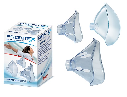 MASCHERA PEDIATRICA AEROSOL PRONTEX FAST LINE IN PLASTICA - farmanauta.it