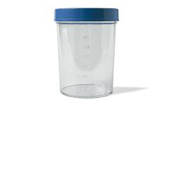 CONTENITORE PIC STERILE TRASPARENTE PER ANALISI DEI FLUIDI ORGANICI 100 ML TAPPO A VITE + ETICHETTA AUTOADESIVA - farmanauta.it