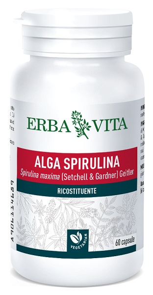 ALGA SPIRULINA 60 CAPSULE 450 MG - farmanauta.it
