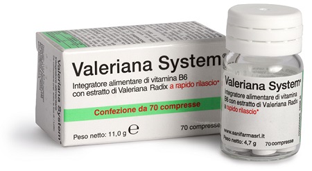 VALERIANA SYSTEM 70 COMPRESSE - farmanauta.it