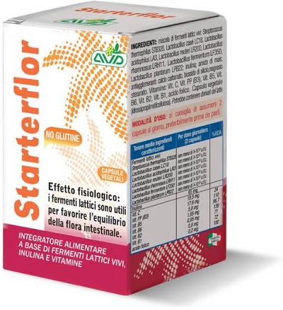 STARTERFLOR 25 CAPSULE - farmanauta.it