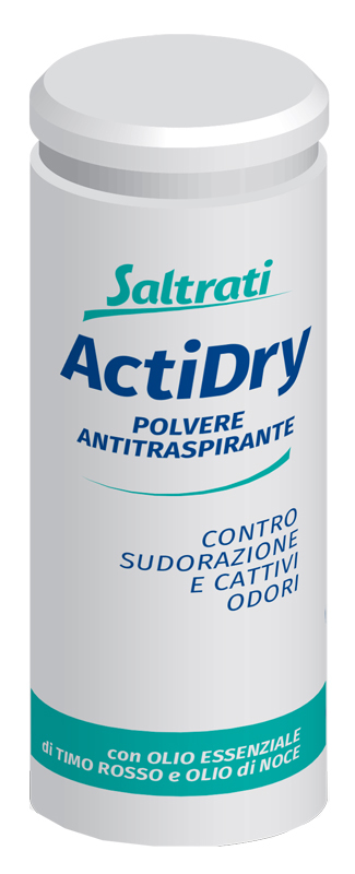 SALTRATI ACTIDRY POLVERE ANTITRASPIRANTE 75 G - farmanauta.it