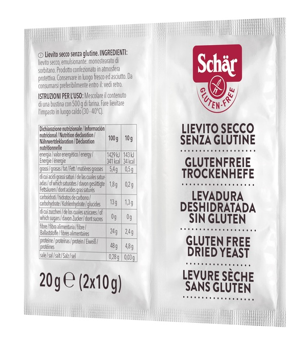 SCHAR LIEVITO SECCO 2 BUSTINE DA 10 G - farmanauta.it