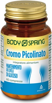 BODY SPRING CROMO PICOLINATO 60 COMPRESSE - farmanauta.it